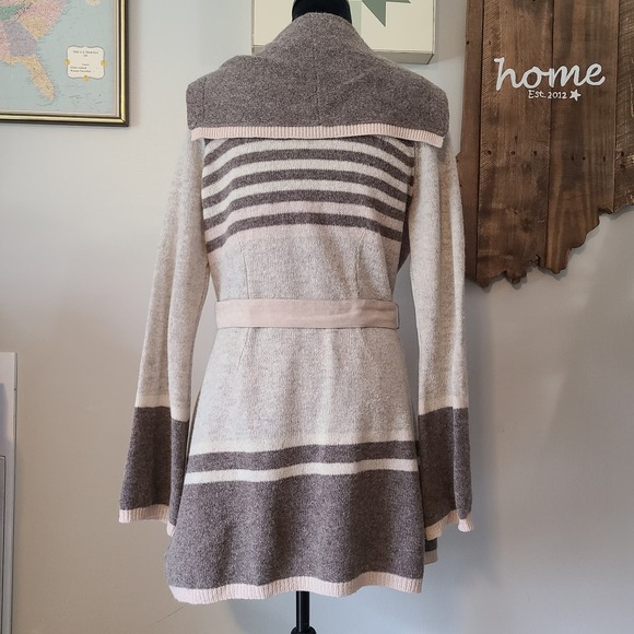 Anthropologie Angel Of The North Lambswool Open Front Cardigan Sweater Womens S - Picture 3 of 7